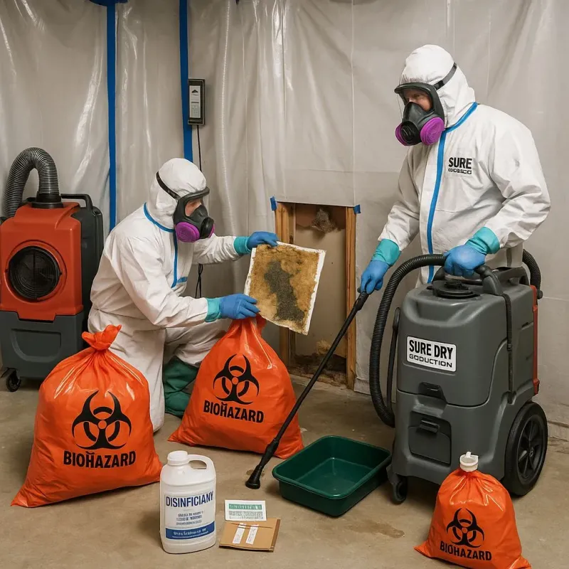 Contaminated Water Handling Protocols process in Cherokee, OK